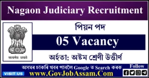 Nagaon Judiciary Recruitment