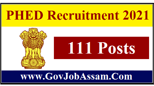 PHED Recruitment 2021