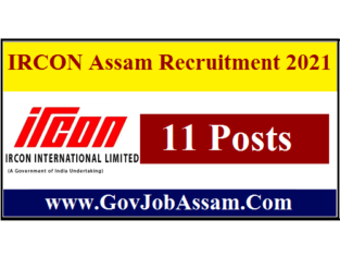 IRCON Assam Recruitment 2021