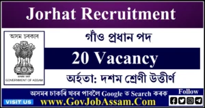Jorhat Recruitment