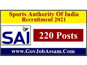 Sports Authority Of India Recruitment 2021