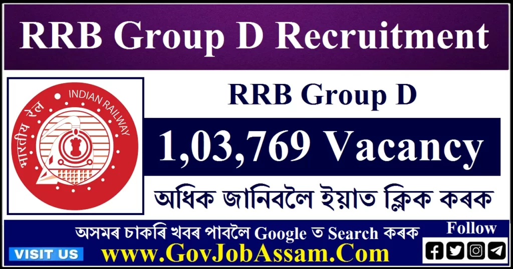 RRB Group D Recruitment