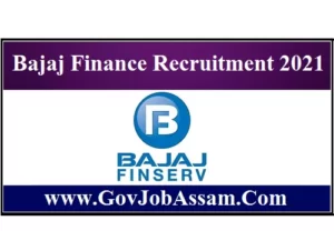 Bajaj Finance Recruitment 2021