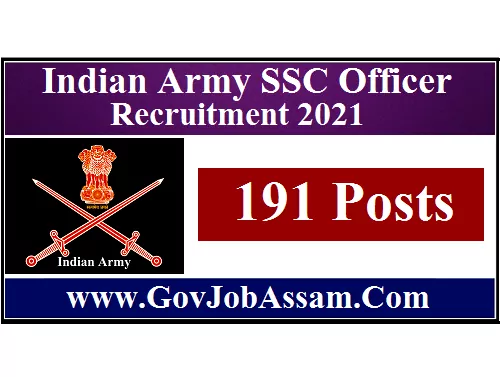 Indian Army SSC Officer Recruitment 2021