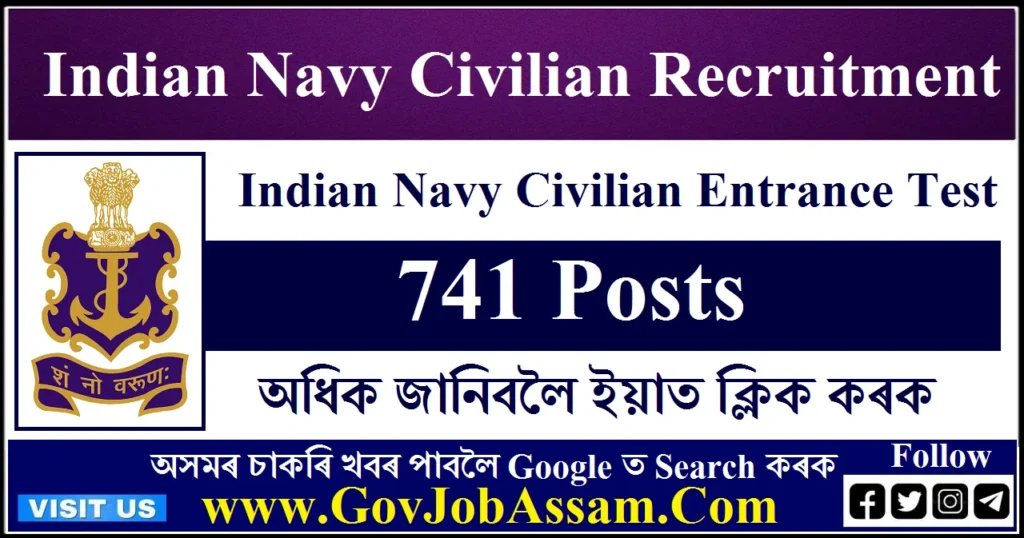 Indian Navy Civilian Recruitment