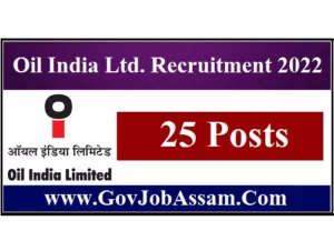 Oil India Ltd. Recruitment 2022