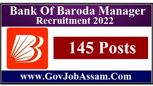 Bank Of Baroda Manager Recruitment 2022