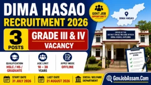 Dima Hasao Recruitment 2026