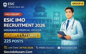 ESIC IMO Recruitment 2026