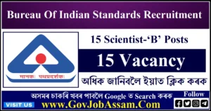 Bureau Of Indian Standards Recruitment