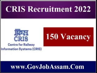 CRIS Recruitment 2022