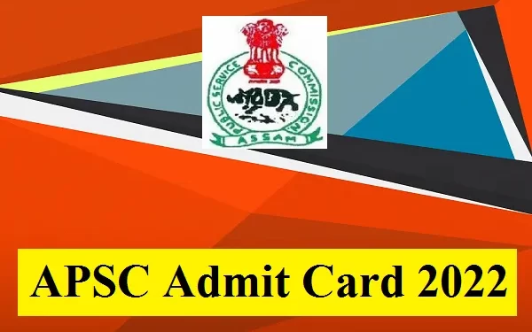 APSC JAA Admit Card