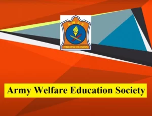 Army Welfare Education Society Recruitment 2022