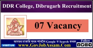 Dakha Devi Rasiwasia College, Dibrugarh Recruitment