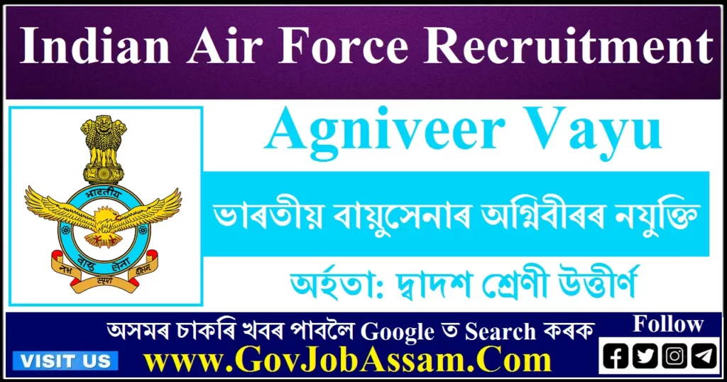 Indian Air Force Agniveer Vayu Recruitment