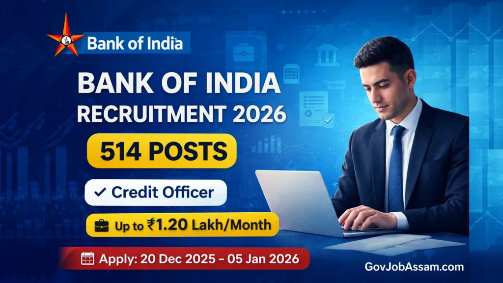 Bank of India Recruitment 2026