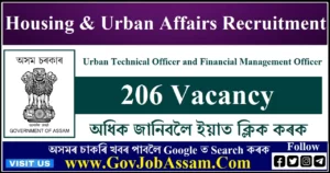 Housing & Urban Affairs Recruitment