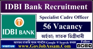 IDBI Bank Recruitment