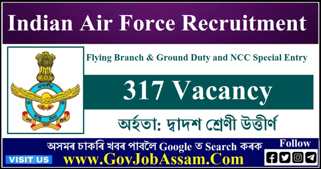 Indian Air Force AFCAT Recruitment