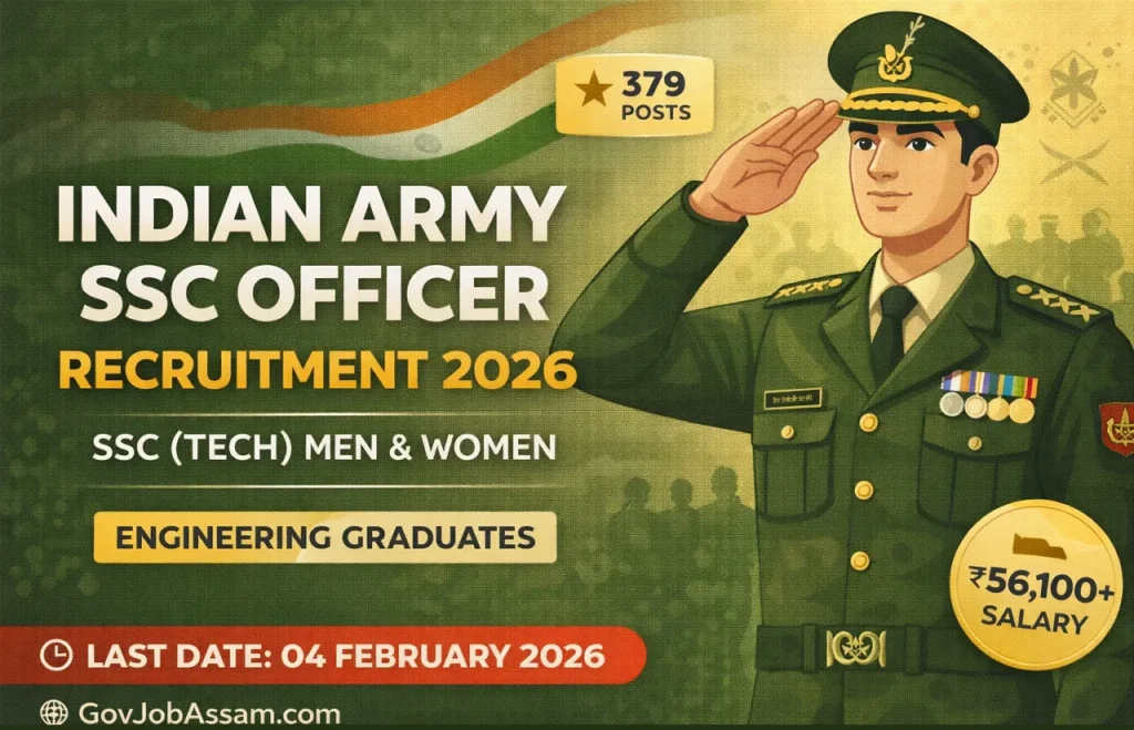 Indian Army SSC Officer Recruitment 2026