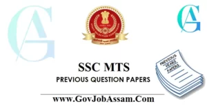 SSC MTS Previous Year Question Papers PDF Download