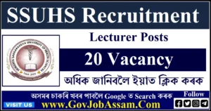 SSUHS Recruitment