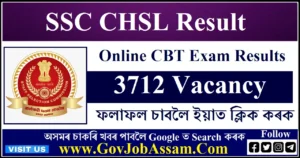 SSC CHSL Result 2024