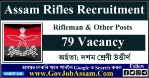 Assam Rifles Recruitment