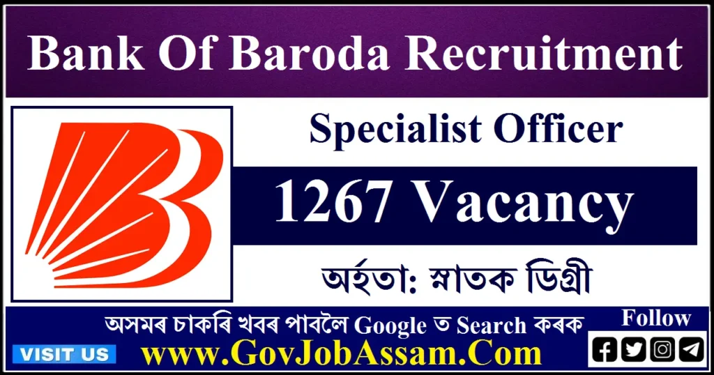 Bank Of Baroda Recruitment