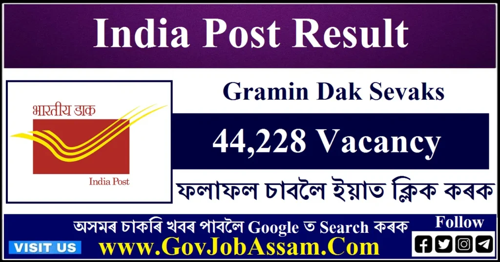 India Post Result