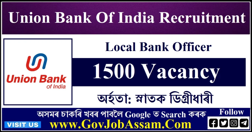 Union Bank Of India Recruitment