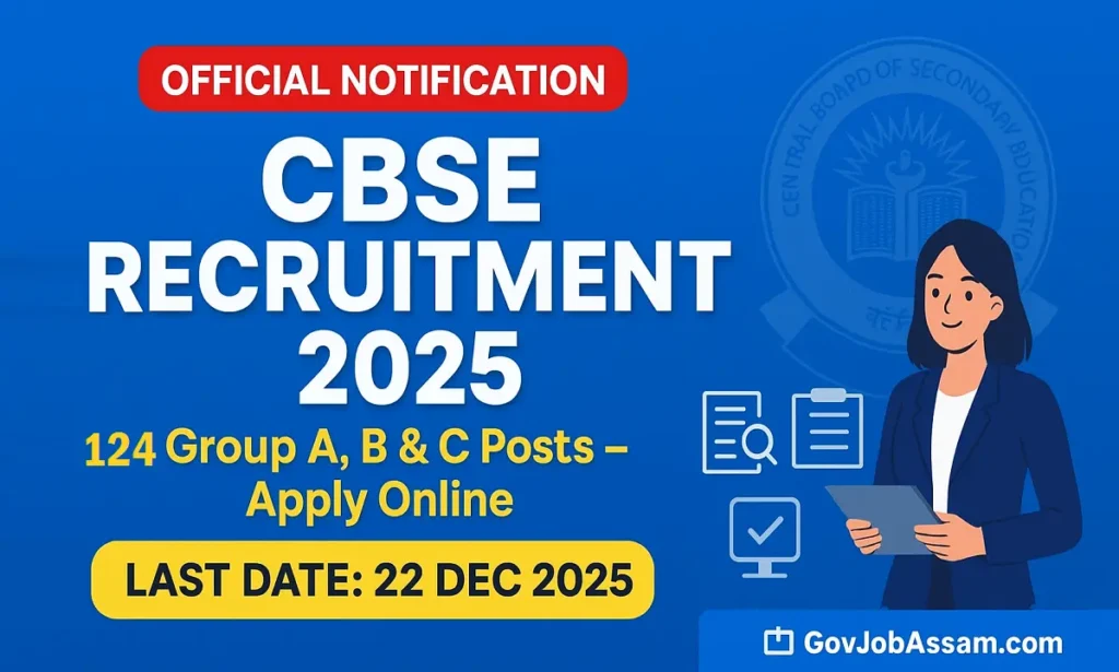 CBSE Recruitment 2025