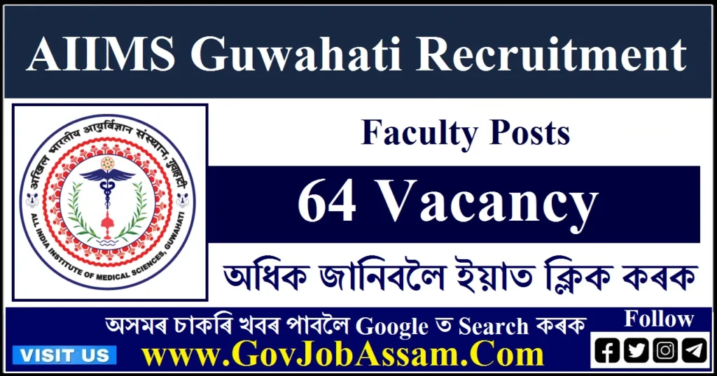 AIIMS Guwahati Recruitment