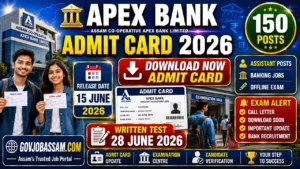 Apex Bank Admit Card 2026