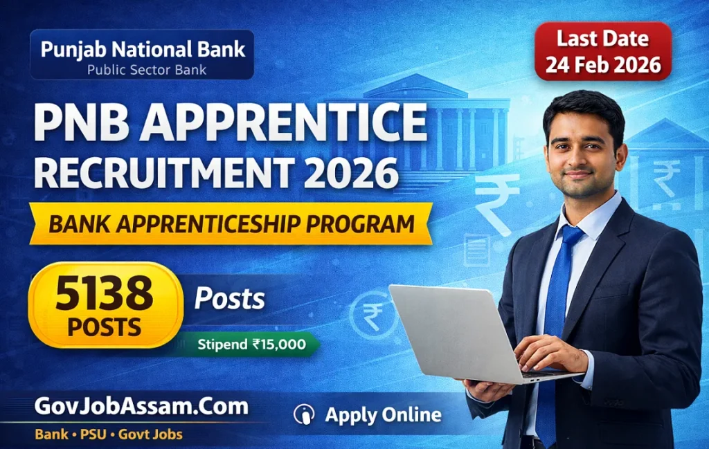 Punjab National Bank Apprentice Recruitment 2026
