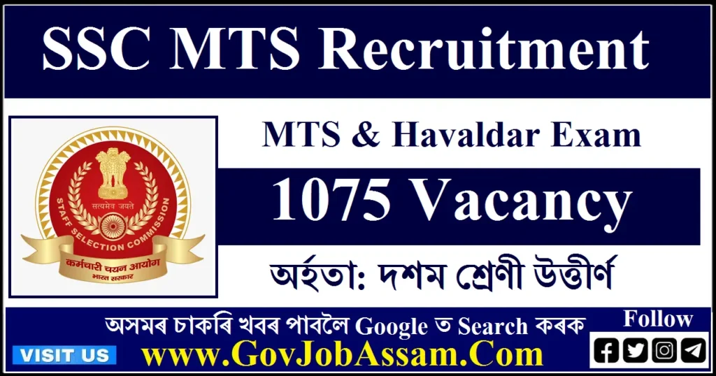 SSC MTS Recruitment
