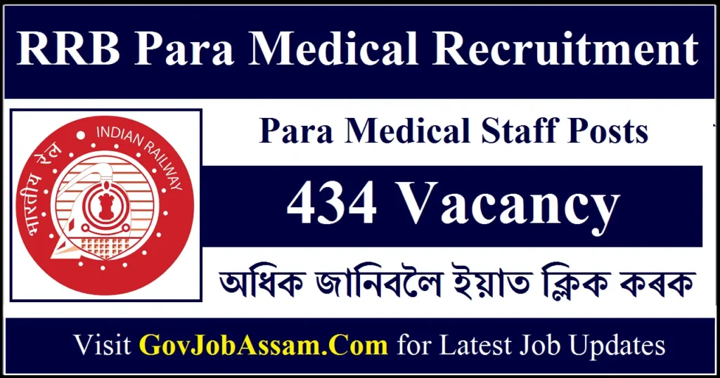 RRB Para Medical Staff Recruitment