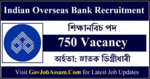 Indian Overseas Bank Recruitment