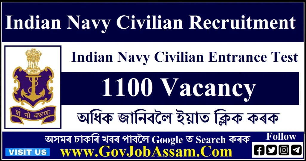 Indian Navy Civilian Recruitment