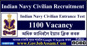 Indian Navy Civilian Recruitment