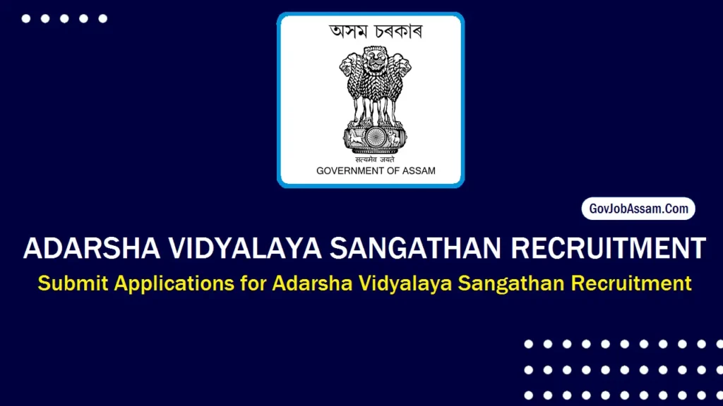 Adarsha Vidyalaya Sangathan Recruitment