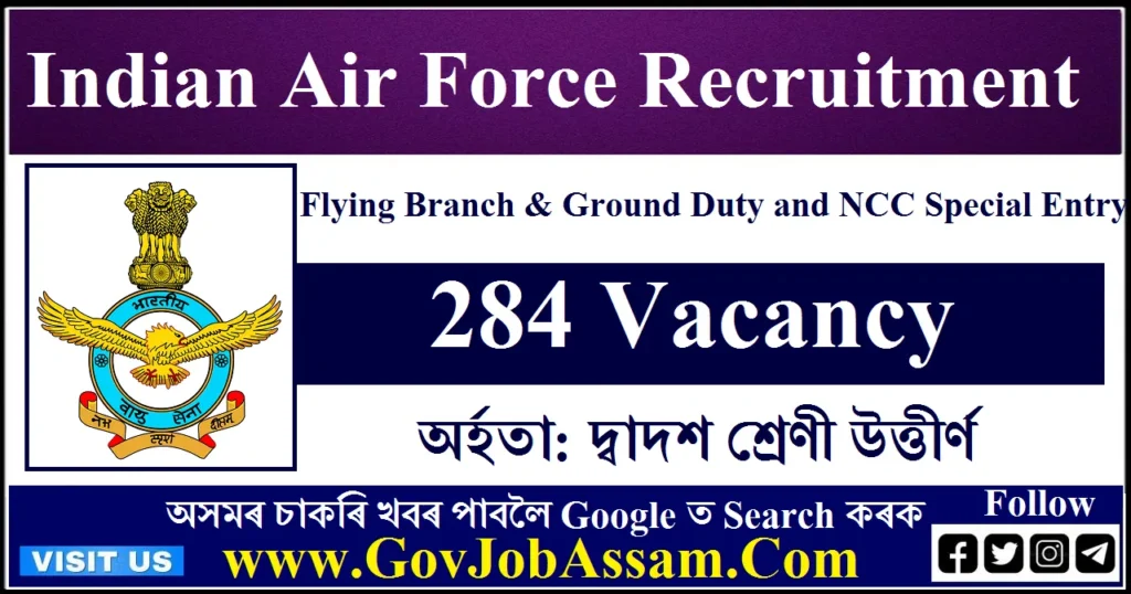 Indian Air Force AFCAT Recruitment