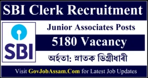 SBI Clerk Recruitment