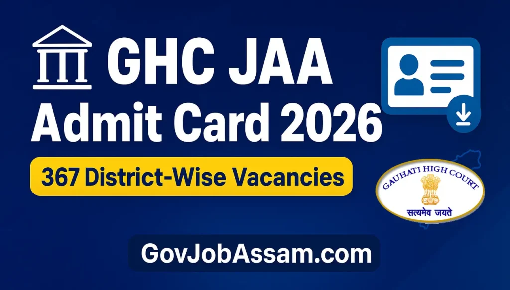 Gauhati High Court Admit Card