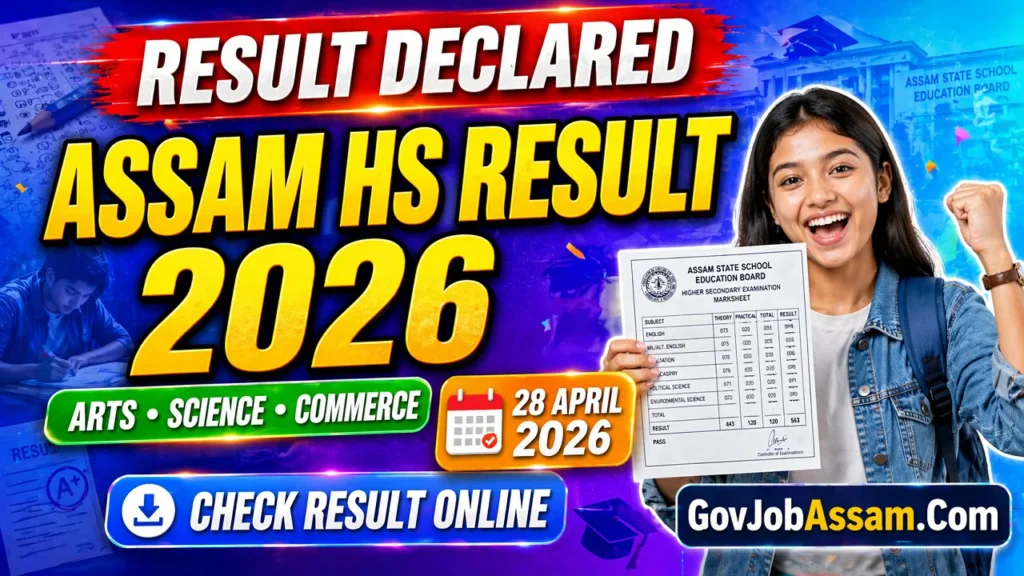 Assam HS Result 2026