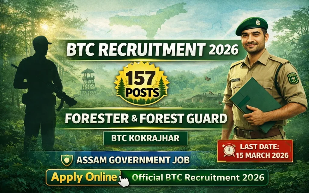 BTC Kokrajhar Recruitment 2026