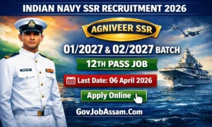 Indian Navy SSR Recruitment 2026