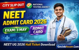 NEET Admit Card 2026