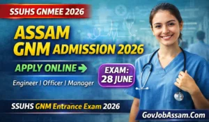 SSUHS GNM Admission 2026