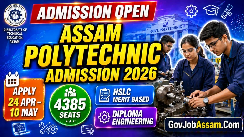 Assam Polytechnic Admission 2026
